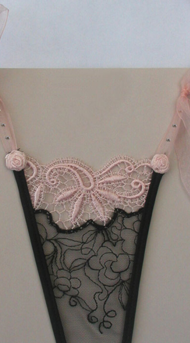 Zambie tie side thong